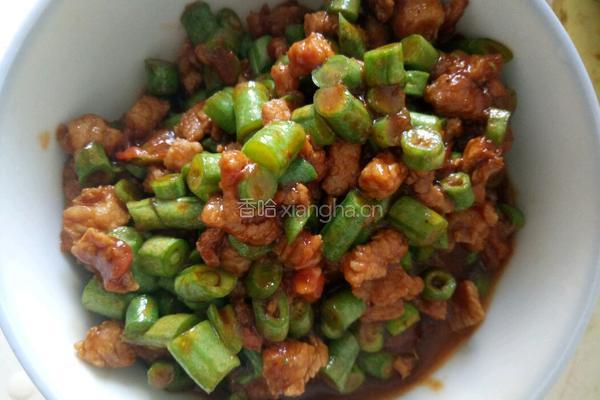 酸辣豆角肉丝面的做法图解5