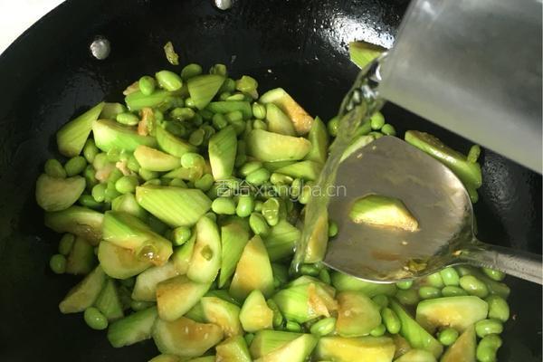 丝瓜烧毛豆的做法图解12