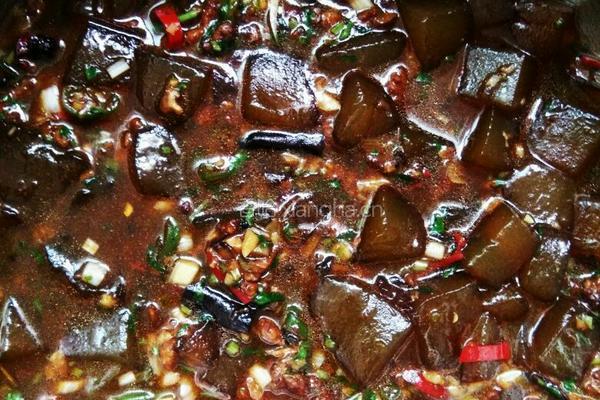 香菇肉沫炒凉粉的做法图解7