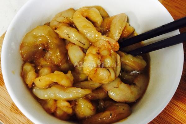 炒虾仁的做法图解3