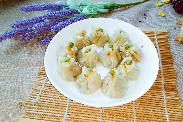 豌豆蛋炒饭烧麦的做法图解7