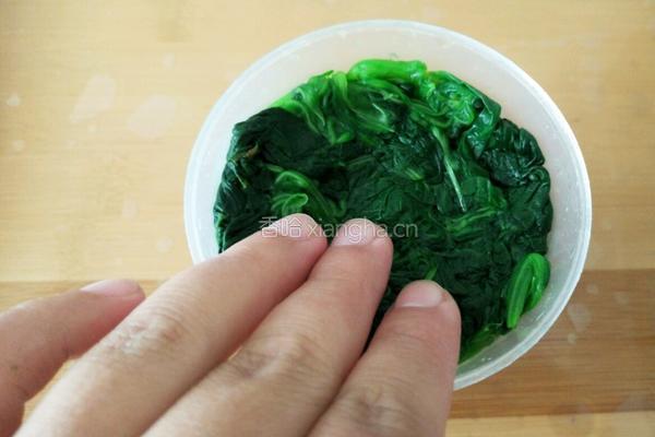 麻酱菠菜墩的做法图解12