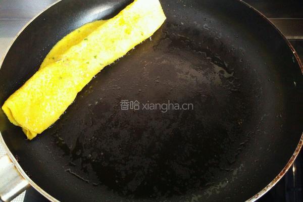 培根厚蛋烧的做法图解7