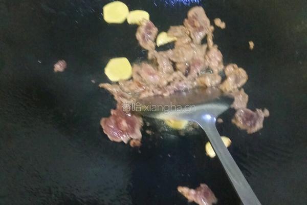 草菇牛肉的做法图解5