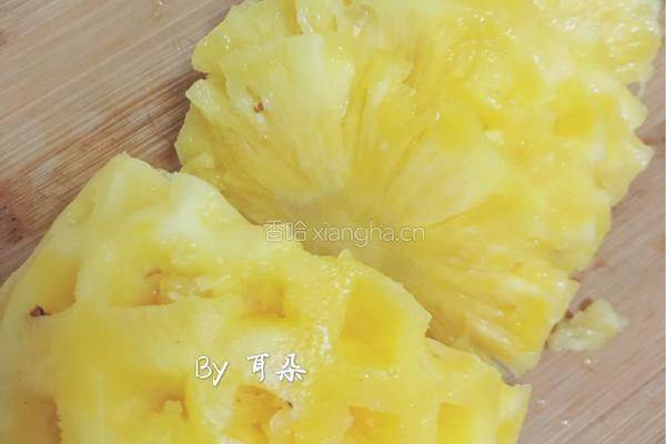 玩色凤梨酥-纯凤梨+蜂蜜版的做法图解1