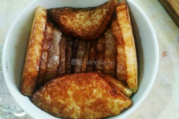 素菜扣肉的做法图解4