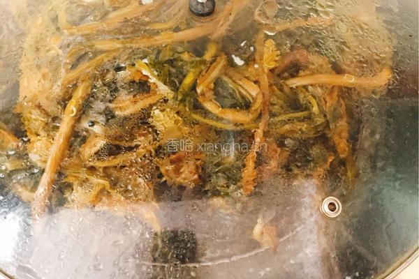 自制梅干菜的做法图解3