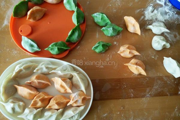 宝宝三色饺子的做法图解31