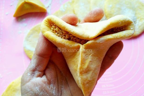 南瓜糖三角的做法图解14