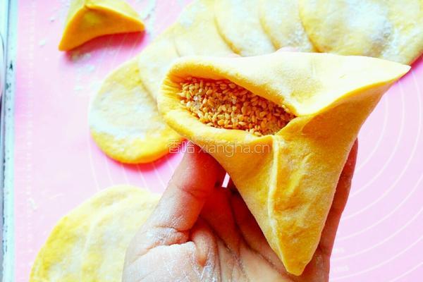 南瓜糖三角的做法图解15