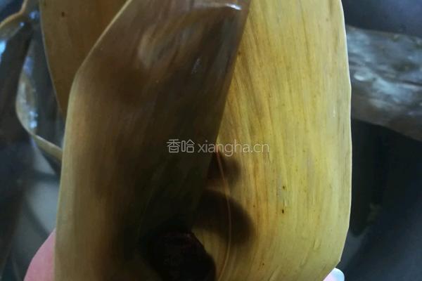 红豆蜜饯西米粽的做法图解5