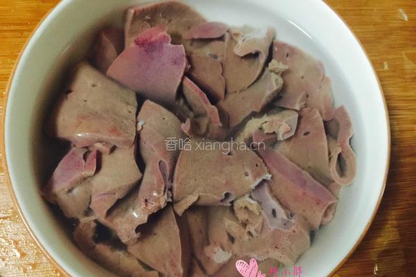 青椒炒猪肝的做法图解4