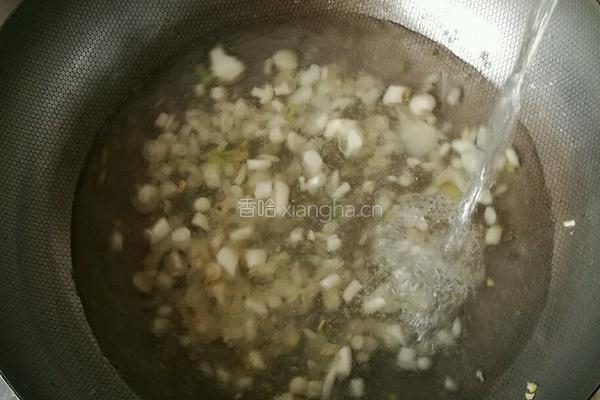 白玉菇疙瘩汤的做法图解4