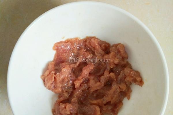 炒水芹肉丝的做法图解4