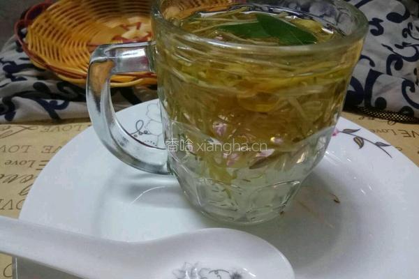 金银花茶的做法图解6