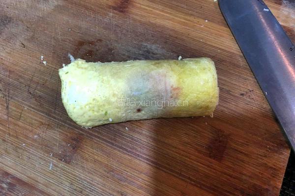 海苔肉松吐司卷的做法图解7