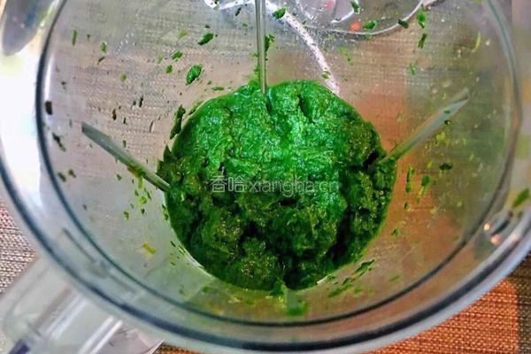 培根土豆泥青团的做法图解2