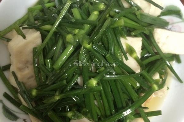 韭菜炒肉卷的做法图解5