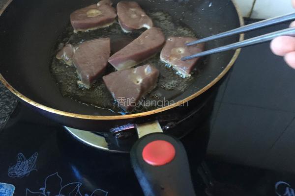 麻油猪肝汤的做法图解6