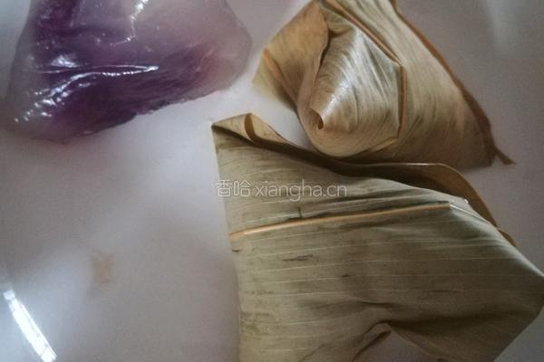 紫薯冰晶粽的做法图解11