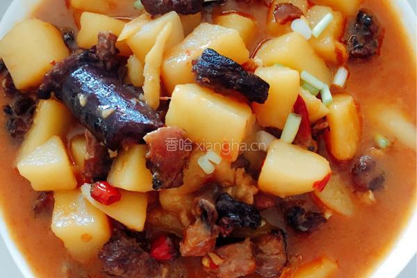土豆炖牛肉的做法图解3