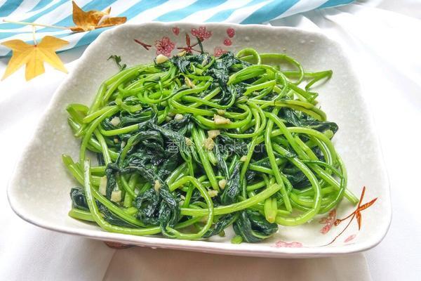 蒜蓉红薯叶