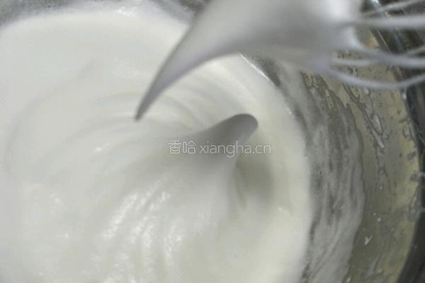 六寸戚风蛋糕的做法图解3