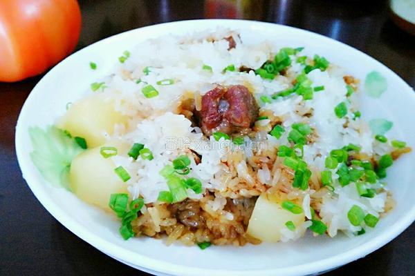 排骨糯米饭的做法图解7