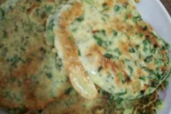 韭菜饼