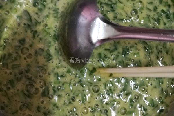 韭菜饼的做法图解7