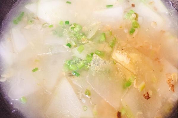 虾皮冬瓜汤的做法图解9