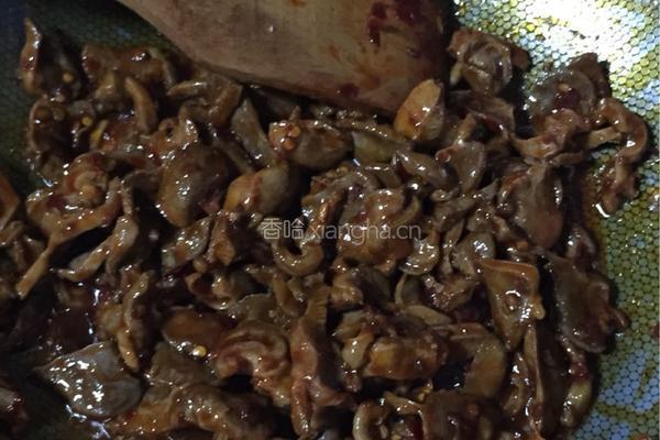 辣炒鸡胗的做法图解10