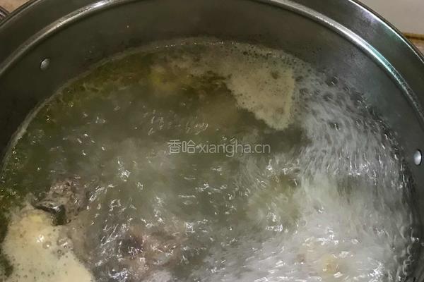 海带老鸭汤的做法图解4