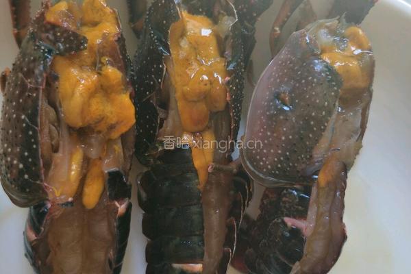 蒜蓉粉丝蒸龙虾的做法图解3