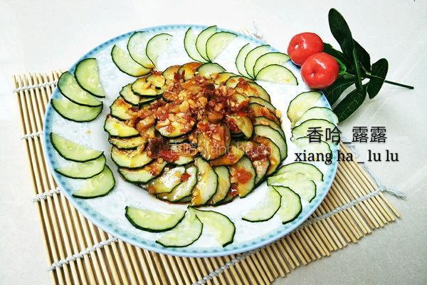 油泼黄瓜片的做法图解8