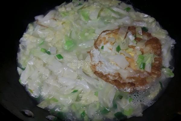 煎蛋蔬菜汤的做法图解7