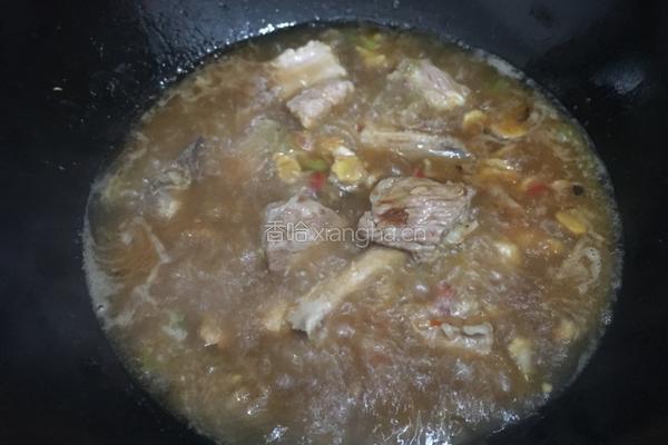 土豆烧排骨的做法图解4