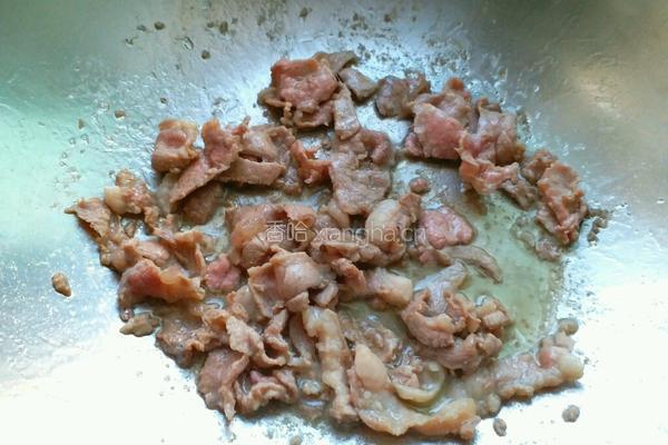 荷兰豆炒牛肉的做法图解3