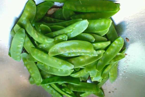 荷兰豆炒牛肉的做法图解4