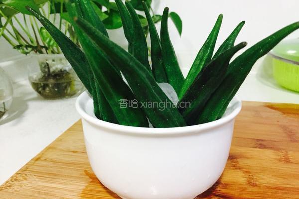 冰镇秋葵的做法图解8