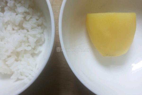 土豆炸米花的做法图解1