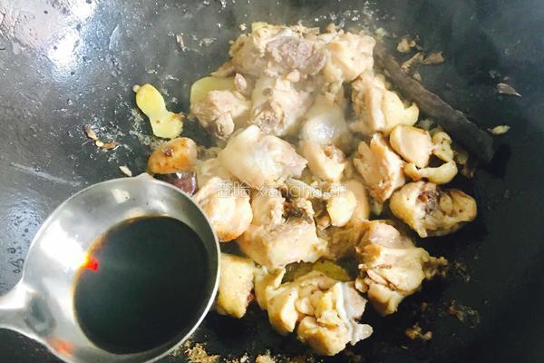 香菇焖鸡腿的做法图解12