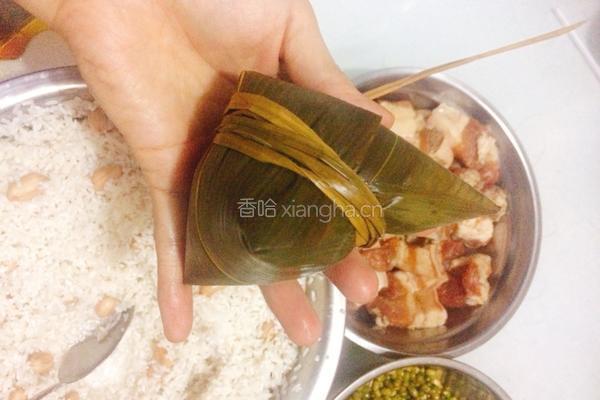 咸肉粽的做法图解16