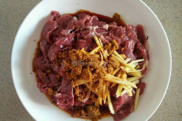 咖喱炒牛肉的做法图解1