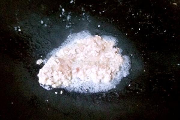 肉末拌藕片的做法图解3
