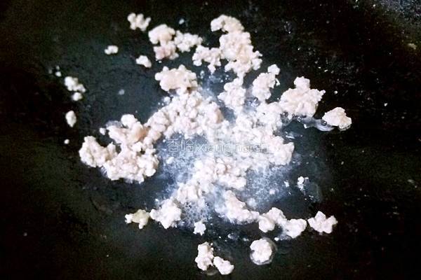 肉末拌藕片的做法图解4