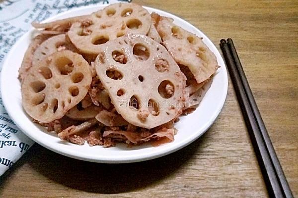 肉末拌藕片的做法图解10