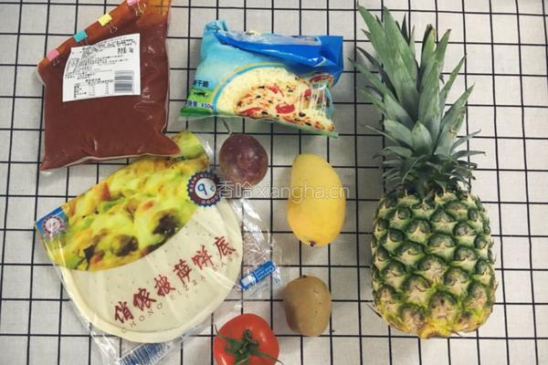 水果披萨（酸酸的，维C满满的哟）的做法图解1