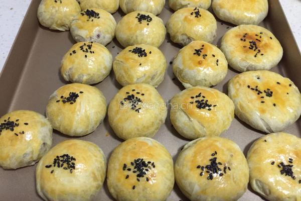 鲜花酥的做法图解16