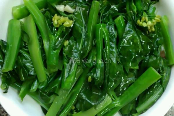 芥兰炒牛肉的做法图解7